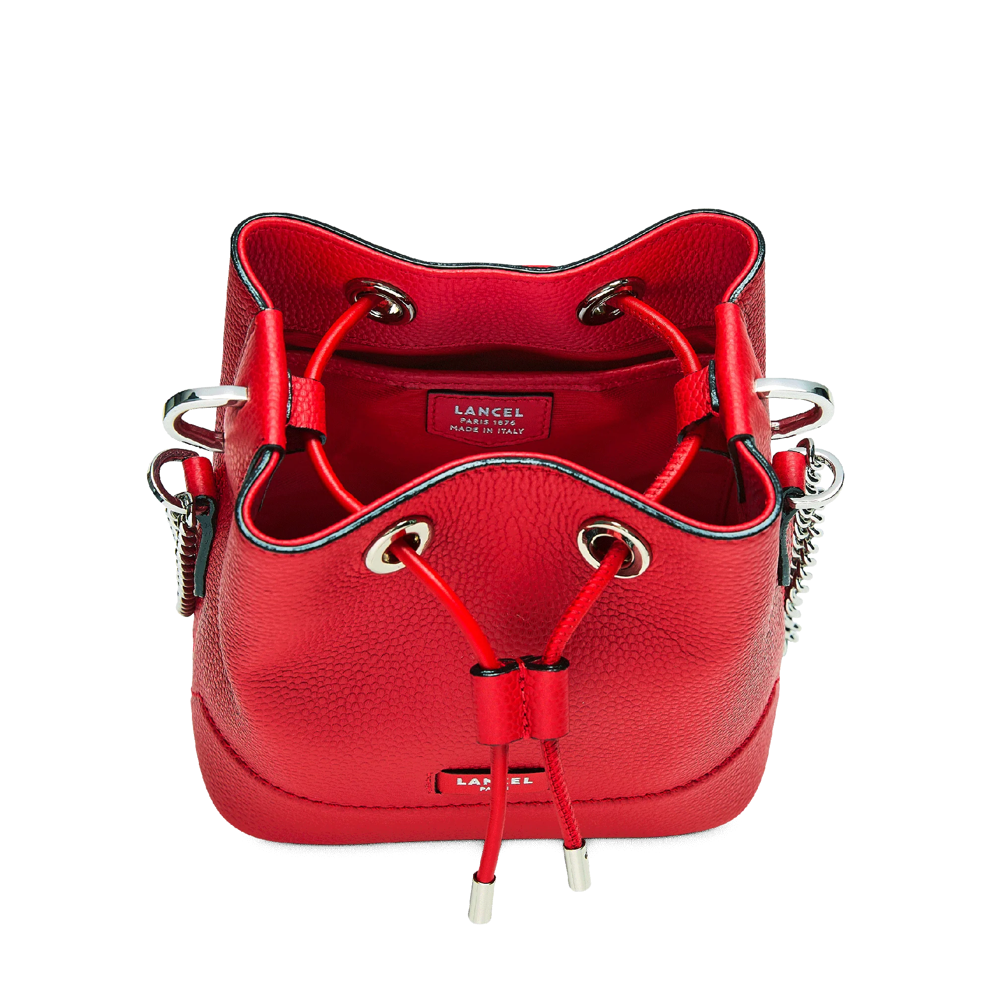 Sac seau Ninon de Lancel-Rouge Lancel