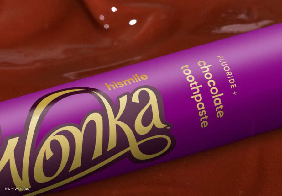 Hismile Wonka Chocolate Toothpaste