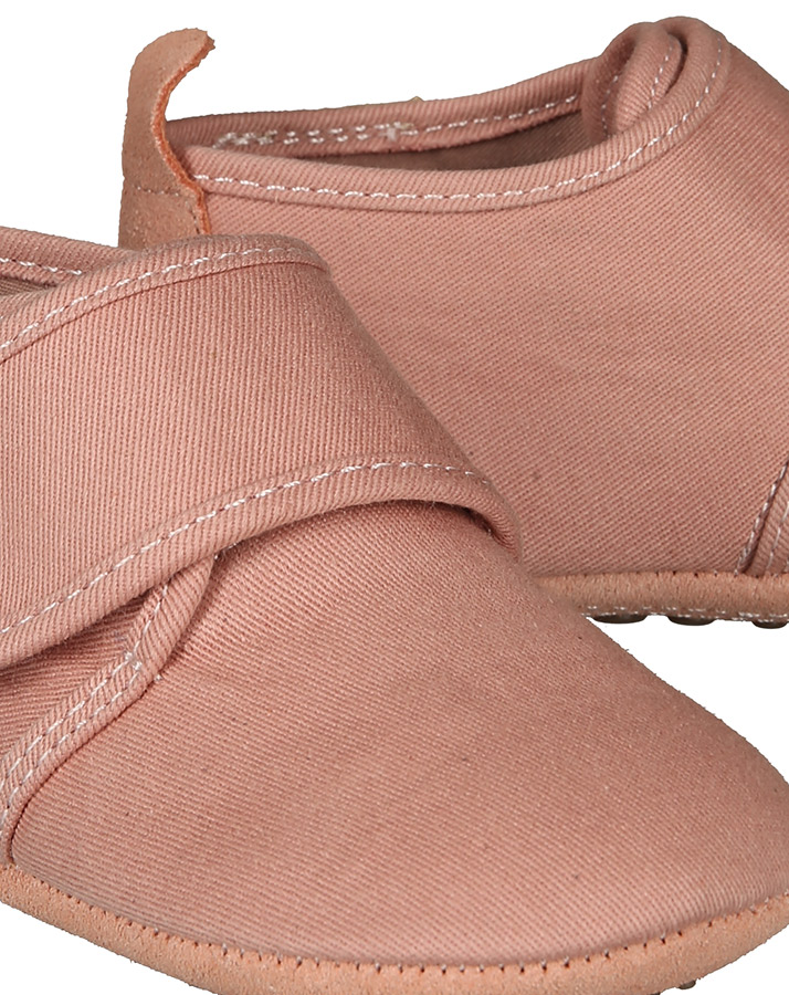 Klett-Hausschuhe COTTONS in altrosa