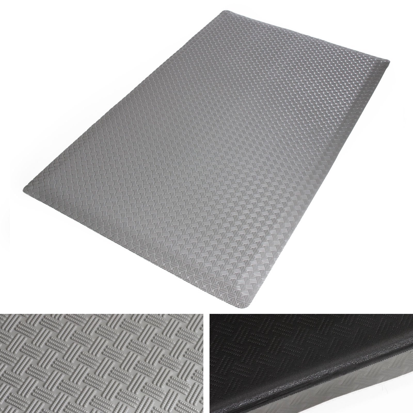 etm Anti-Ermüdungsmatte | HeavyDuty TireTuff | Grau