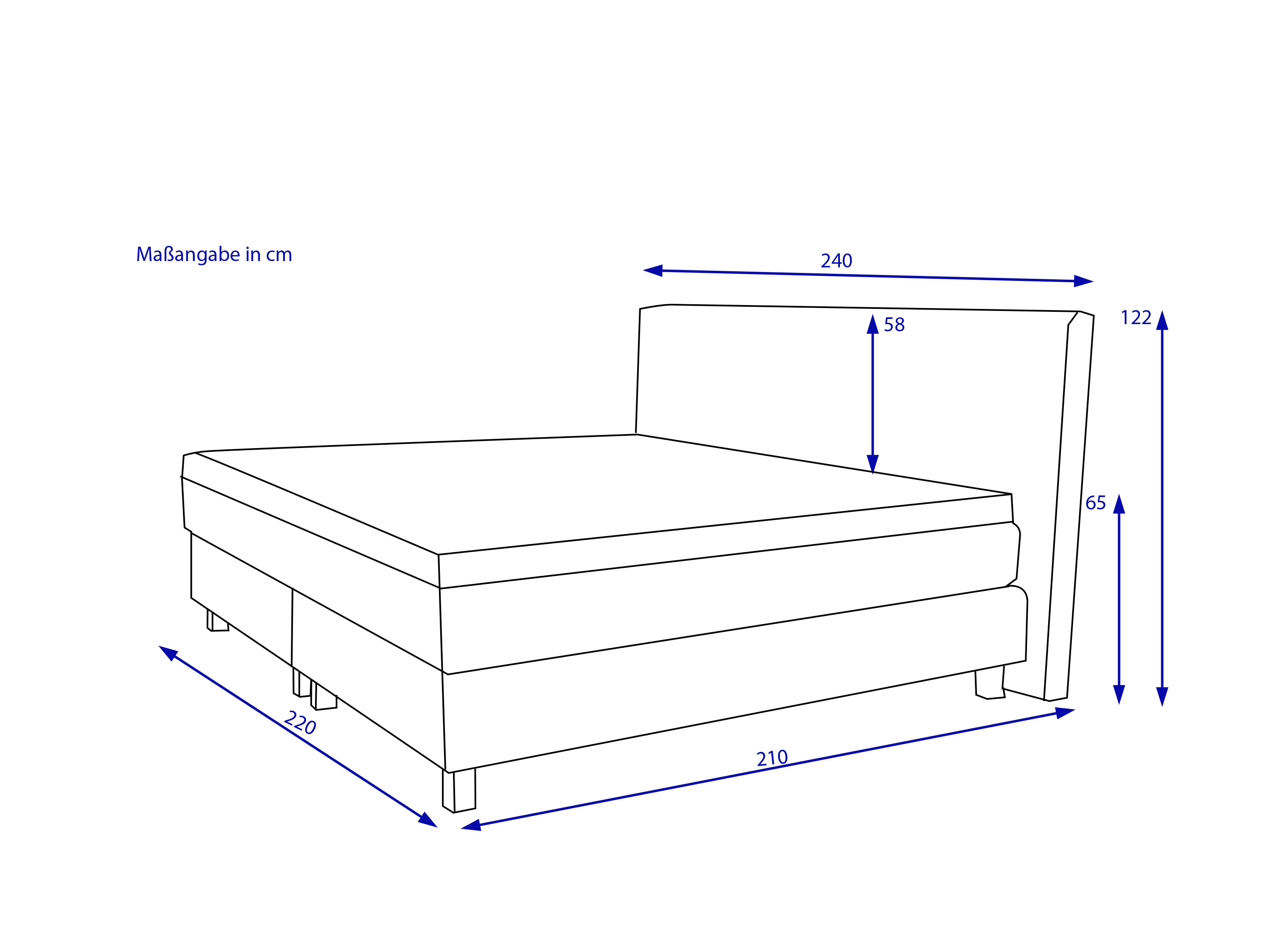 Boxspringbett Rolf Weber JENA