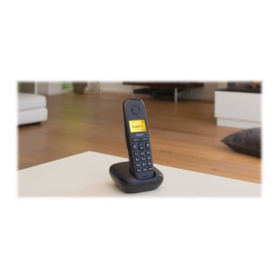 Gigaset A170 Duo - téléphone sans fil + combiné supplémentaire - noir