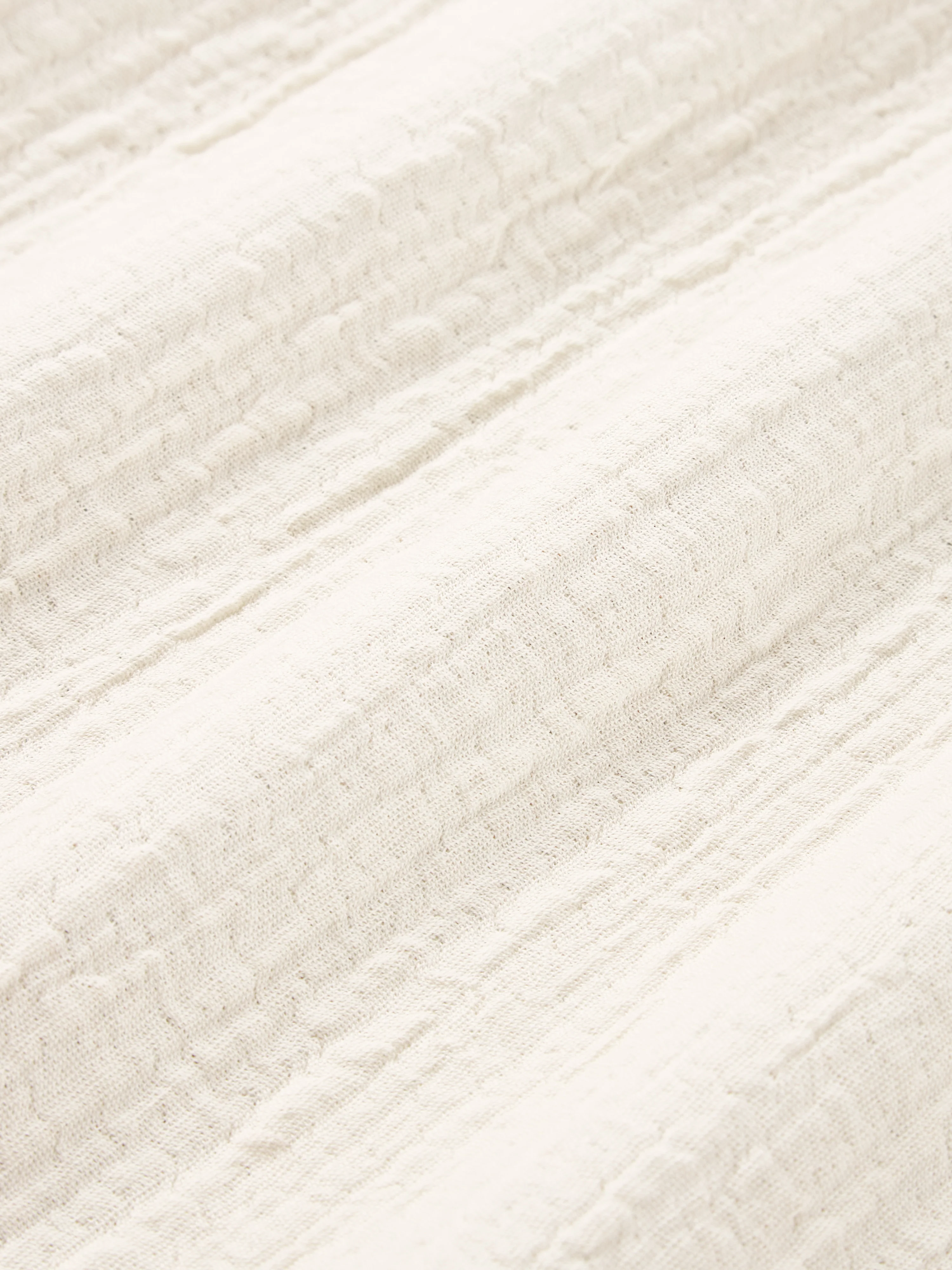 Jacquard kussenhoes Rui met franjes
