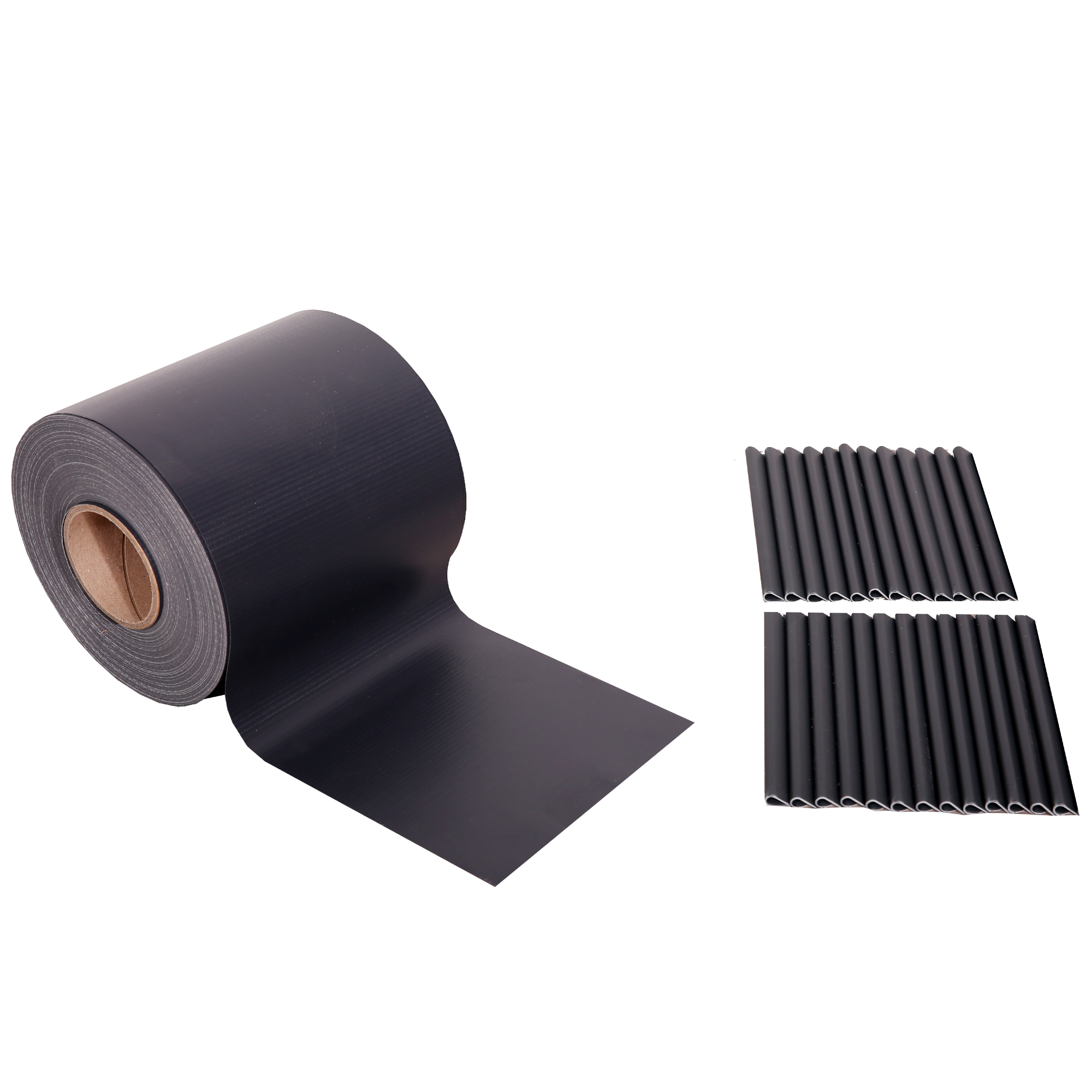 Sichtschutz Zaunfolie PVC 35 m anthrazit