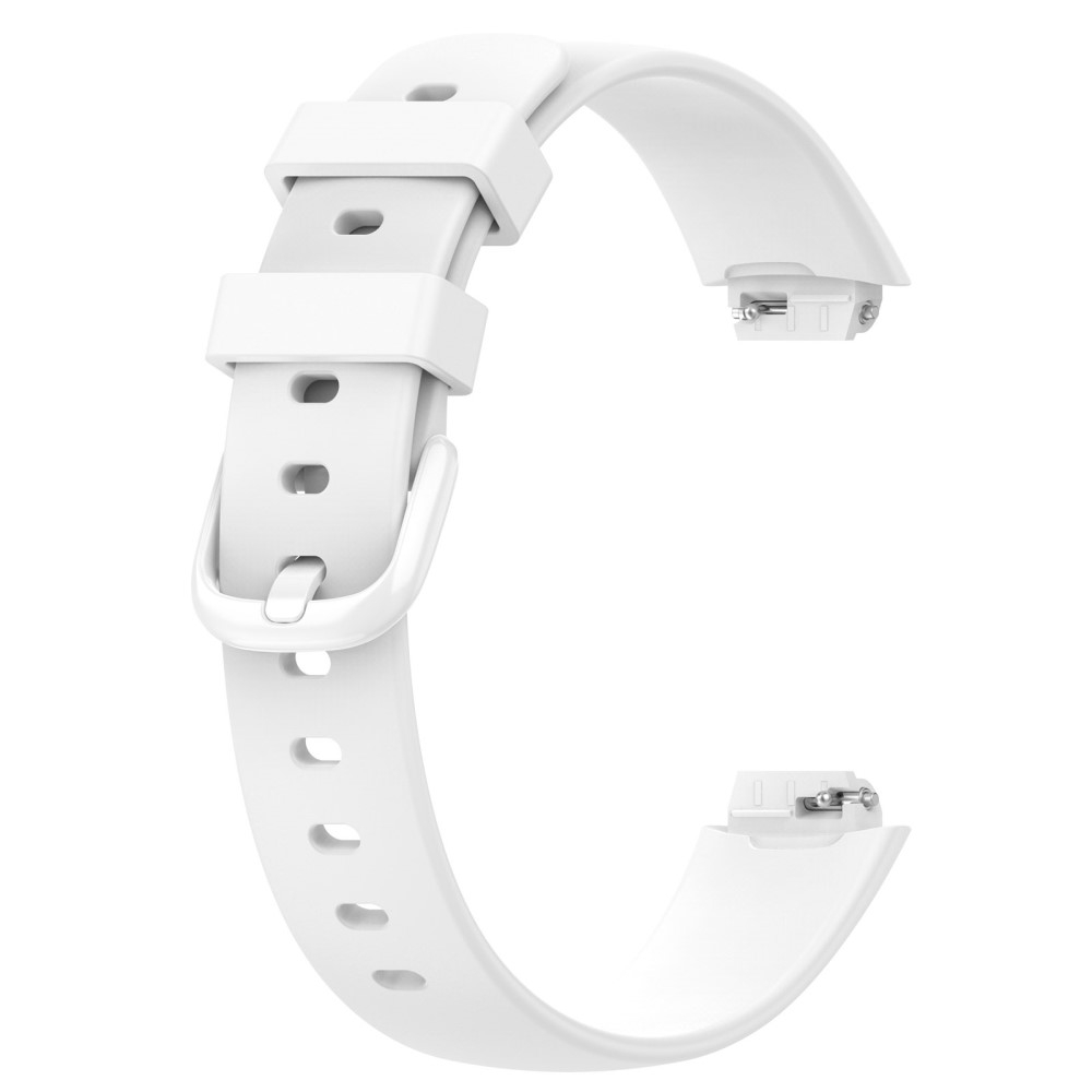 Fitbit Inspire 3 Ersatz Sport Armband aus Silikon (Gelenkumfang: 180-230mm) - Weiss