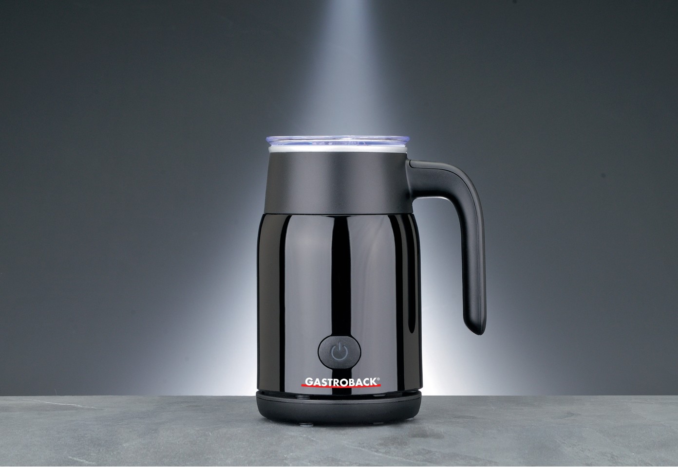 Gastroback - Mælkeskummer Latte Magic - Sort