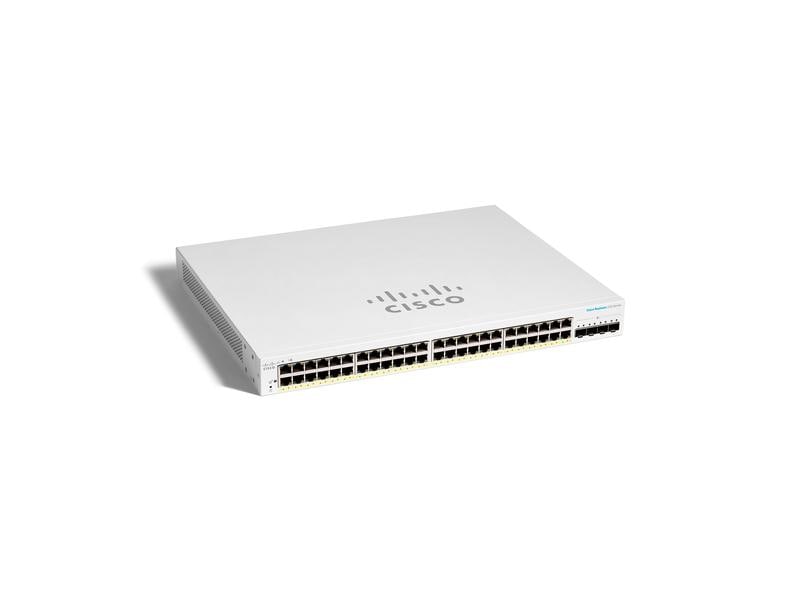 Cisco Switch CBS220-48T-4G 52 Port Cisco Business 220 Serie Smart Switch
