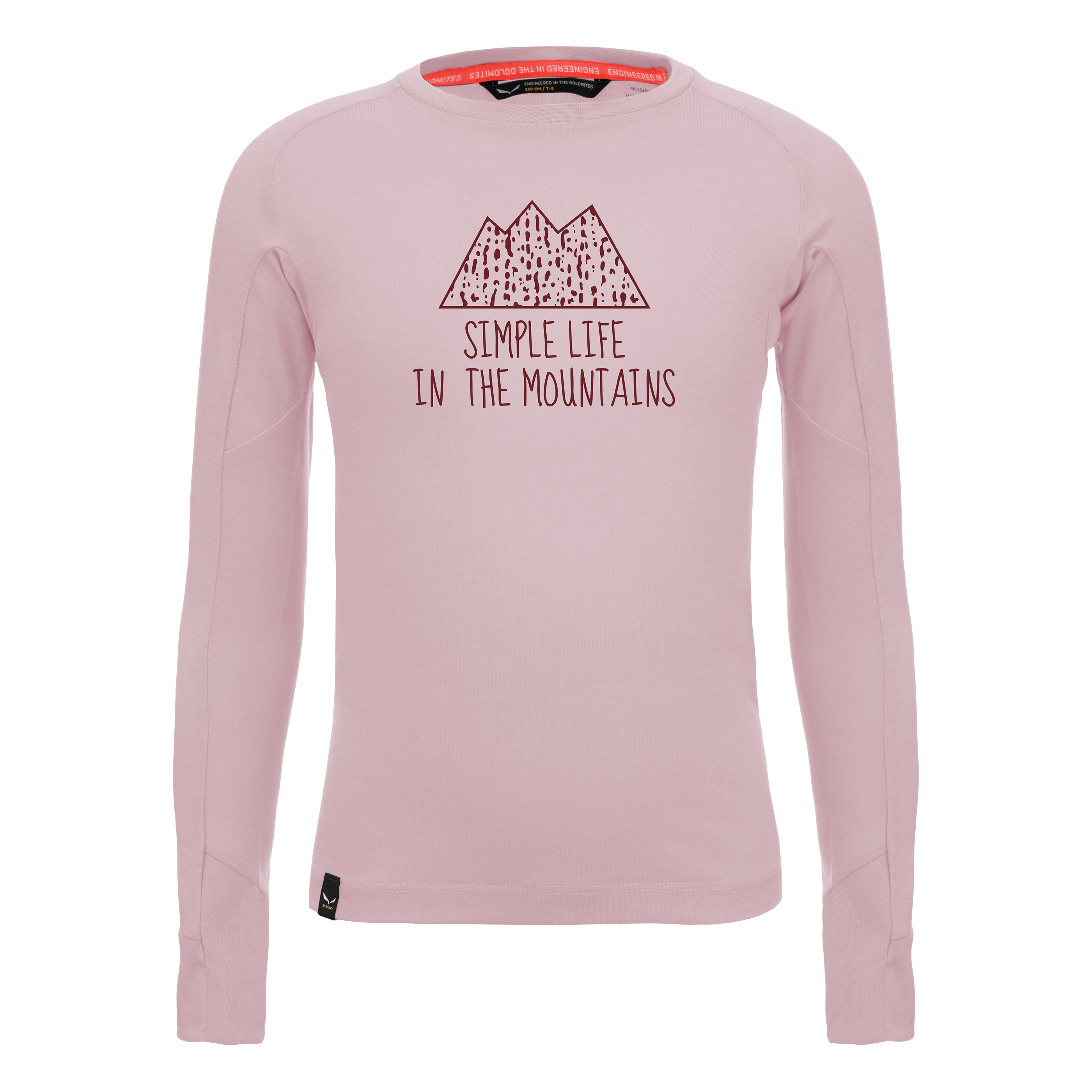 Pure Dry'ton Grafik Langarm Shirt Kind