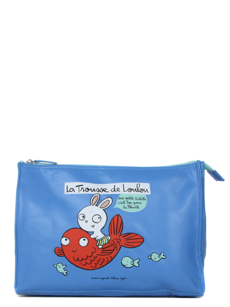 Trousse de toilette DerriÀre la porte Celia Loulou Ecolo