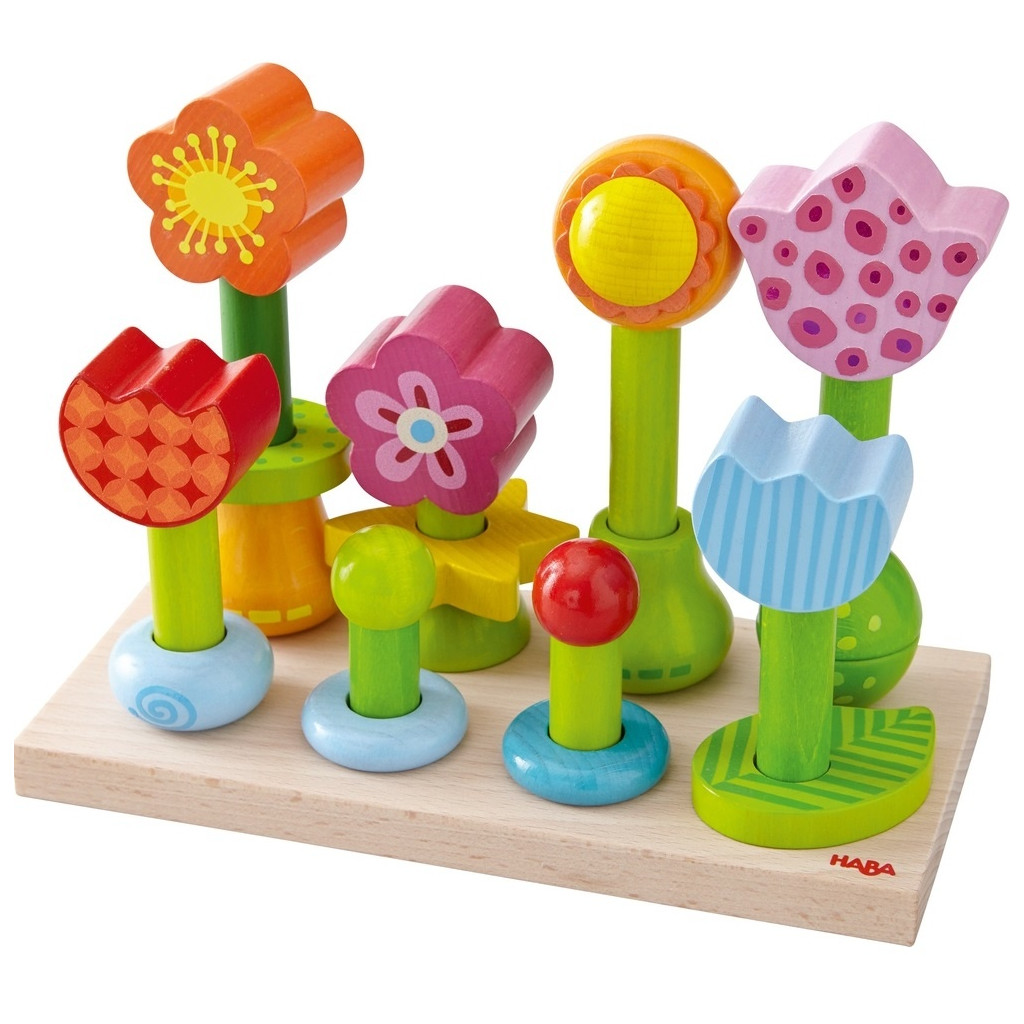 Jeu à Enficher - Jardin de fleurs