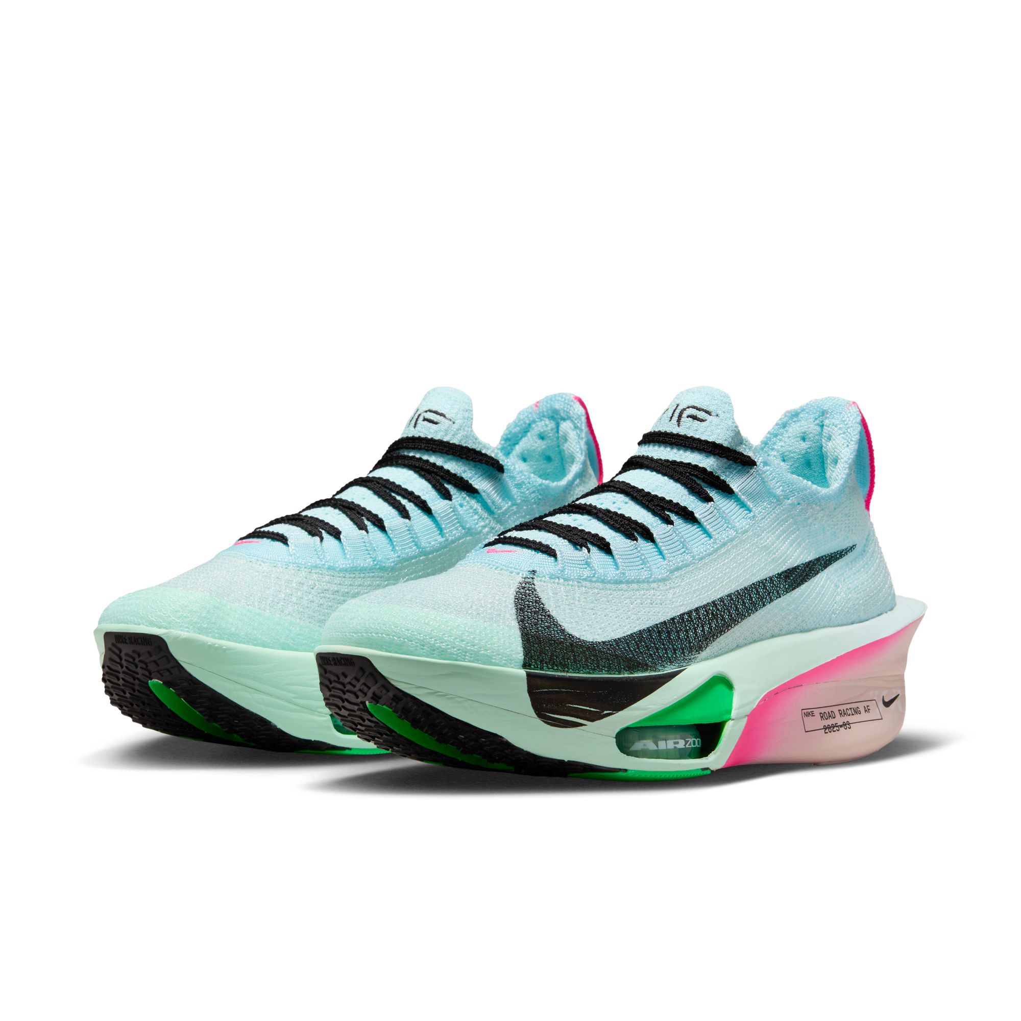 Alphafly 3 Dame 400/Glacier Blue/Mint Foam/Green Shock/Black