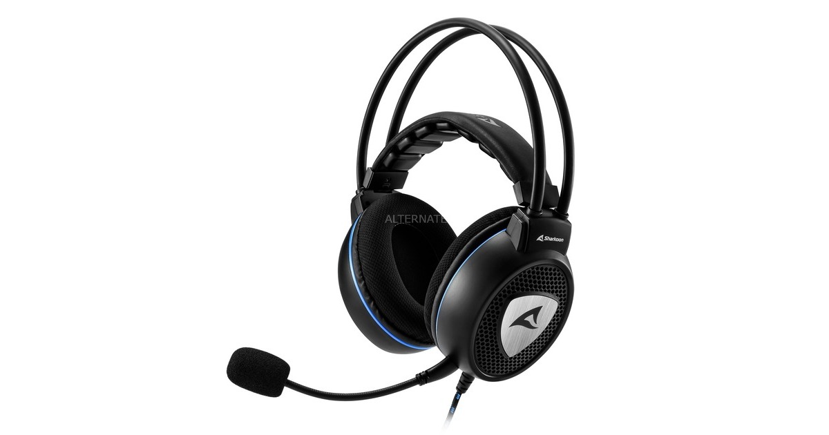 SharkoonSKILLER SGH10 on-ear gaming headset  (Zwart, Pc, PlayStation 4, PlayStation 5, Xbox Series X|S)