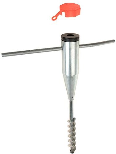 Parasolhouder metaal D 6,5 H 56,5 cm
