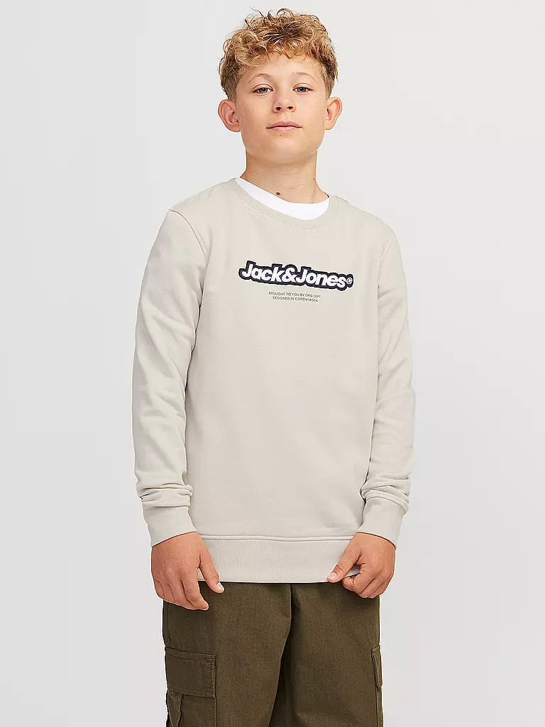 JACK & JONES Jungen Sweater JORVESTERBRO beige