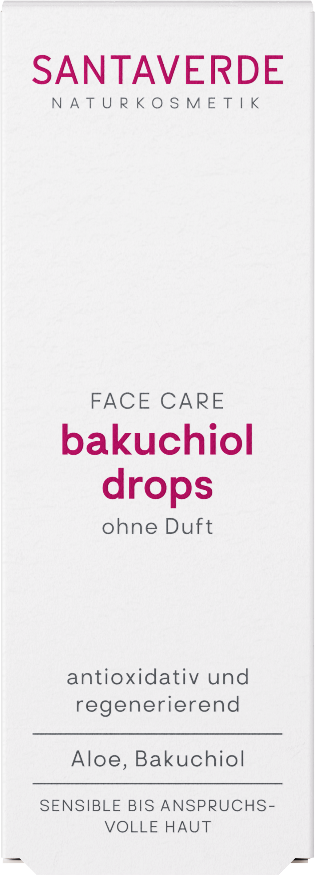 SANTAVERDE  FACE CARE bakuchiol drops, 30 ml