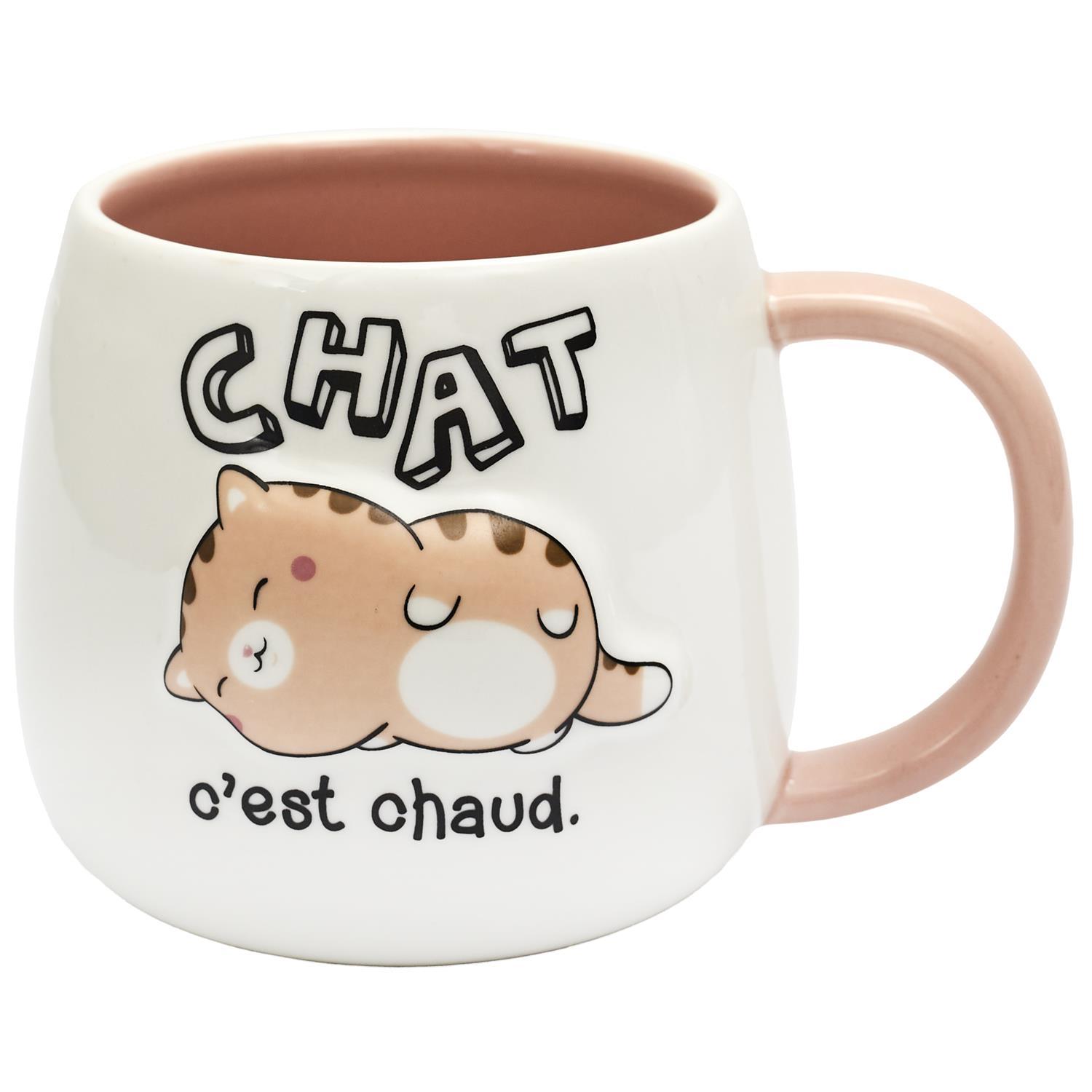 MUG RELIEF KAWAII 40CL