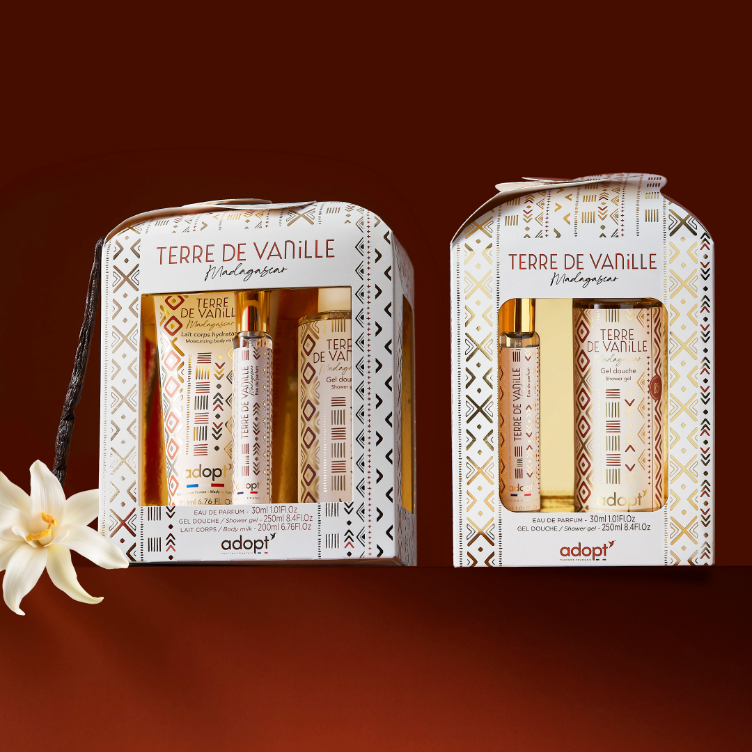 Terre de VanilleCoffret chalet eau de parfum 30 ml + gel douche 250 ml + lait corps 200 ml