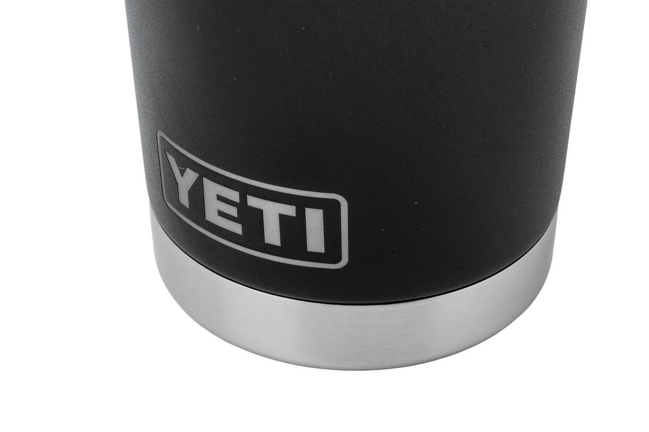 Yeti Rambler Travel Mug 20oz Stronghold Lid, Black, thermos reismok met deksel, 591 ml