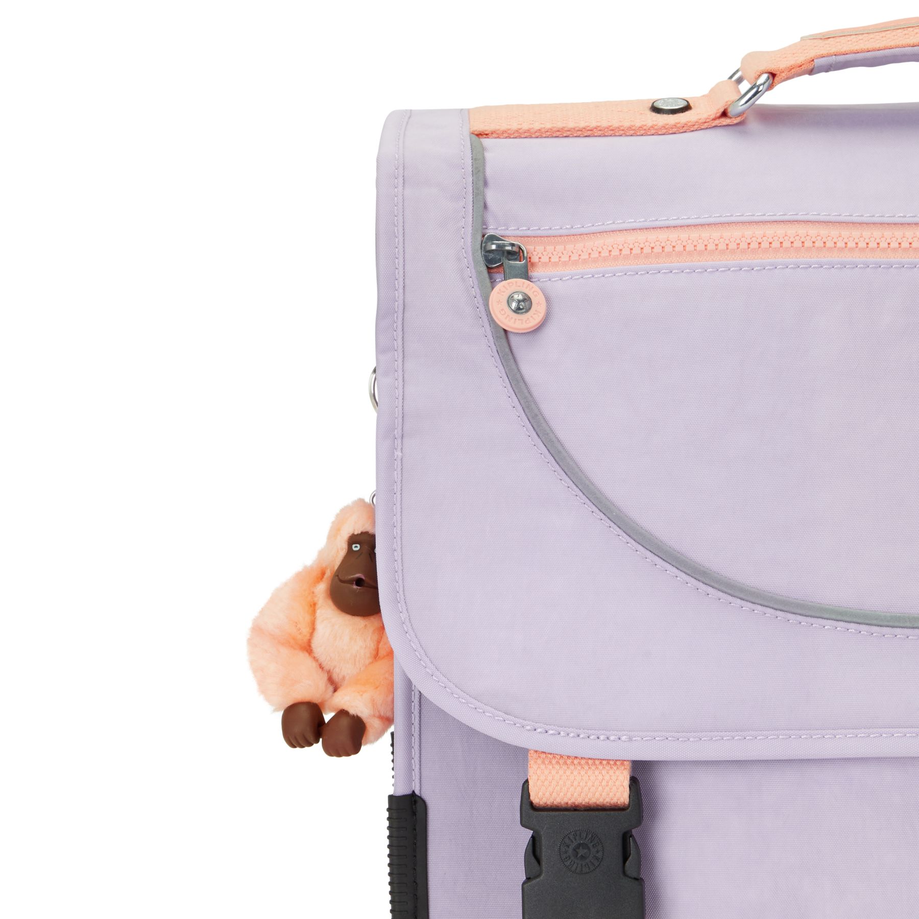 PREPPY  Sac D’école Medium Avec Housse Contre La Pluie Fluo - Endless Lila Combo
