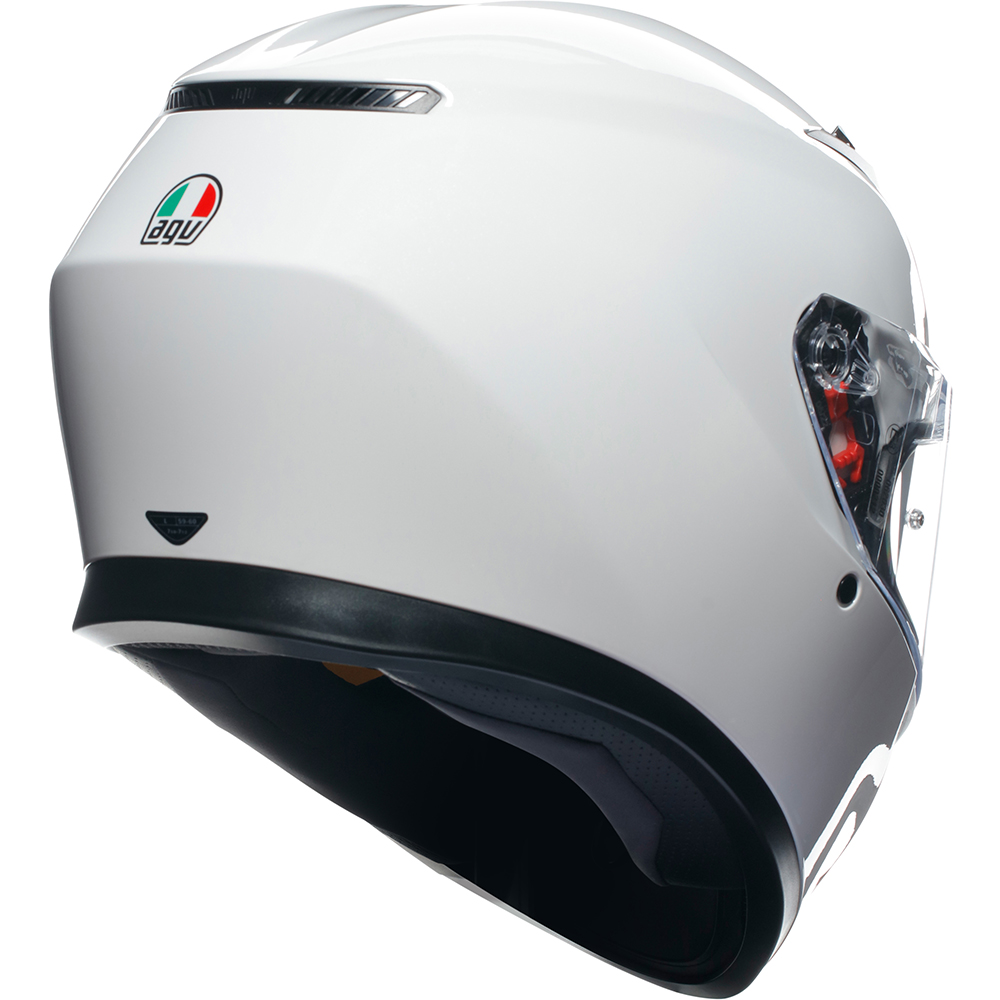 AGV - Casque K3 Mono Seta Blanc