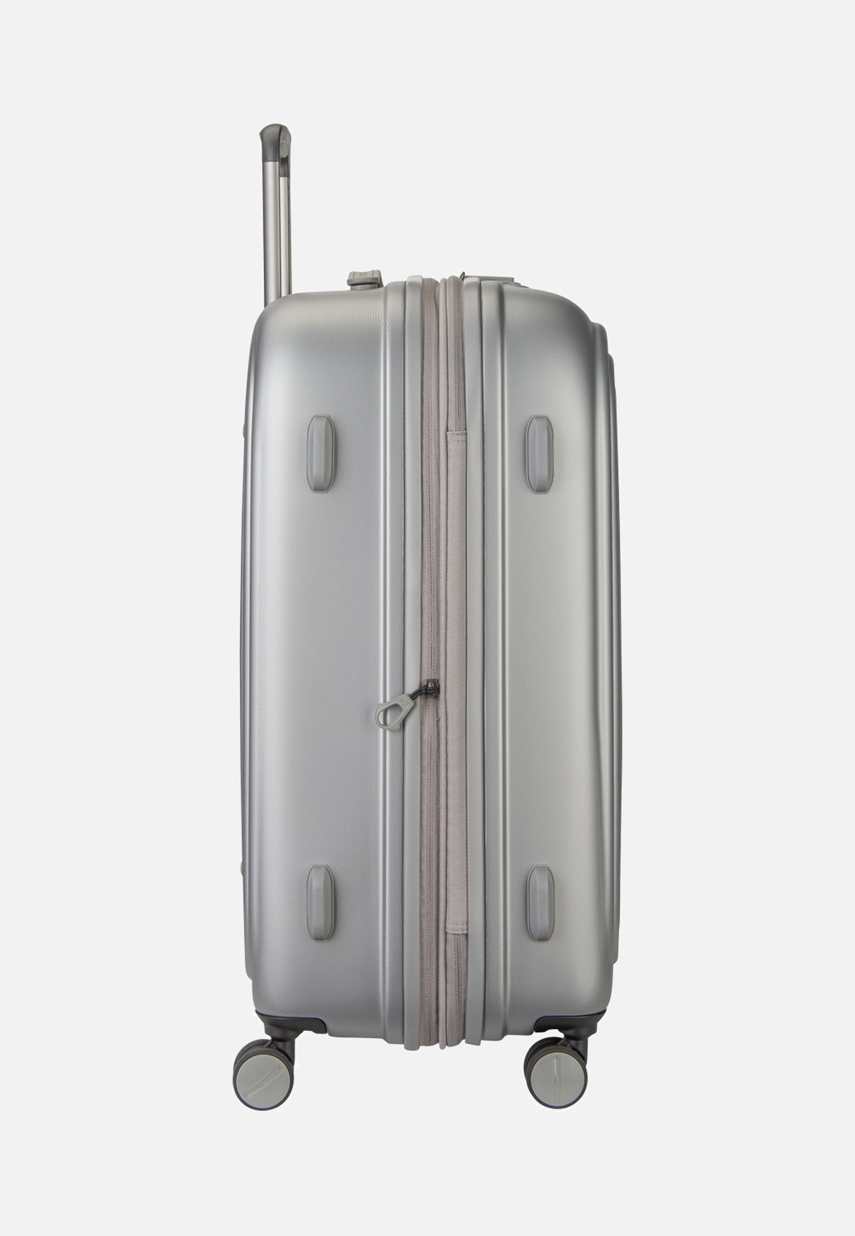 Logoduck + Trolley Medium Exp Silver - Koffer