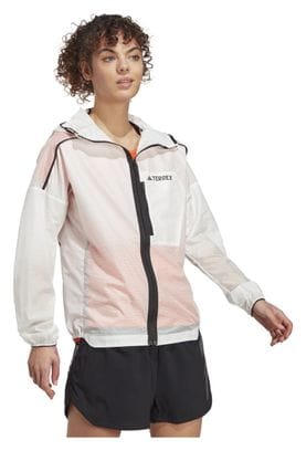 Veste coupe-vent Femme adidas Terrex Agravic Blanc