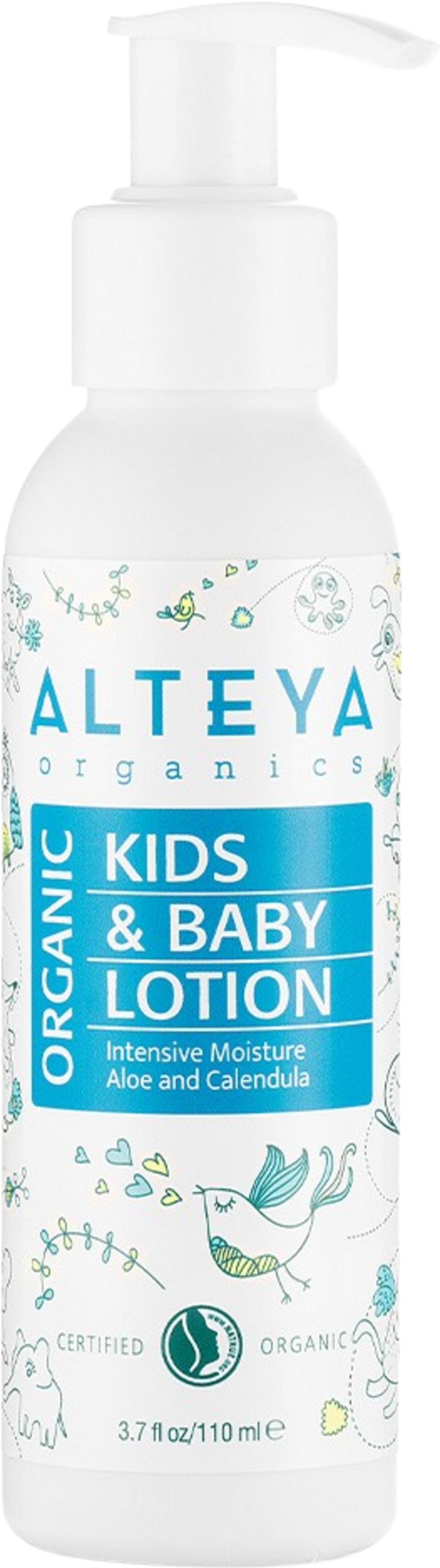 Alteya Organics  Organic Kids & Baby Lotion, 110 ml