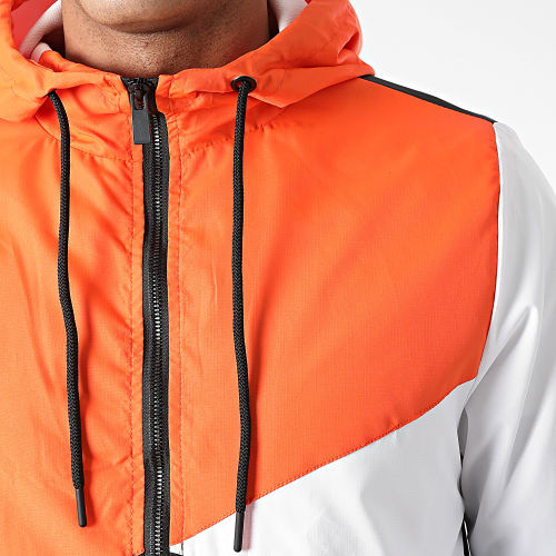 Ensemble De Survêtement TX-688 Noir Orange Blanc