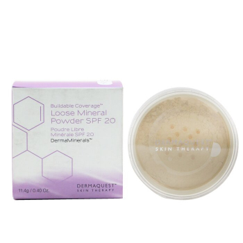 DermaQuest DermaMinerals Buildable Coverage Loose Mineral Powder SPF 20