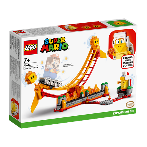 LEGO Super Mario Lavabølge-Forlystelses - Udvidelsessæt - 71416