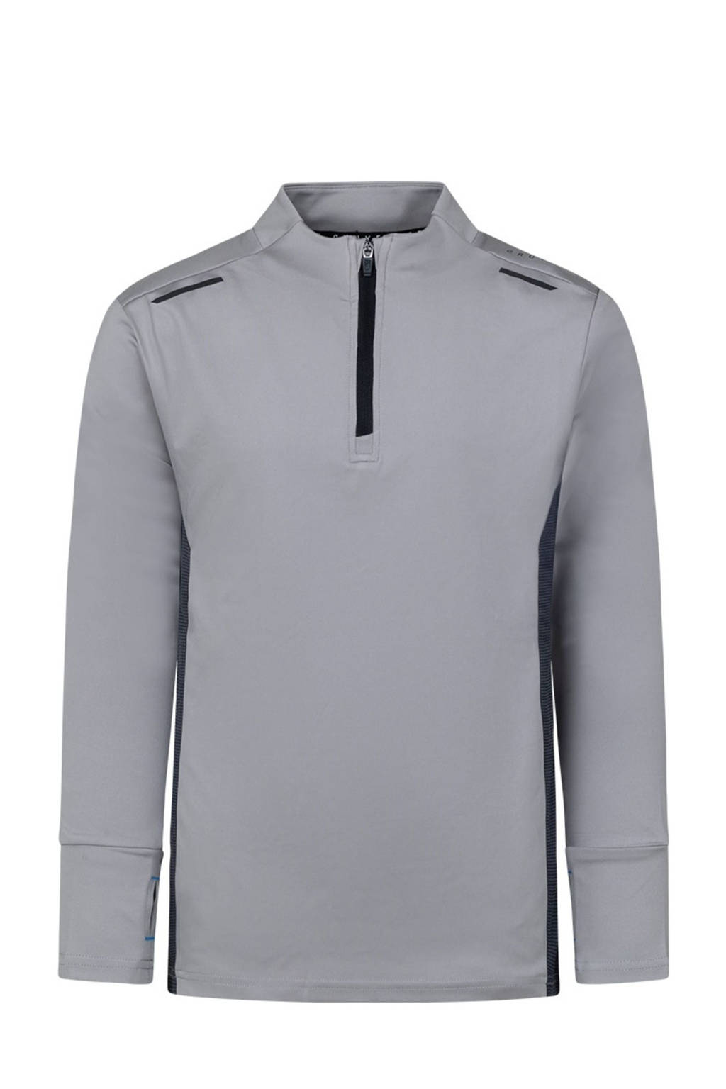 Cruyff sportshirt Metabolic grijs