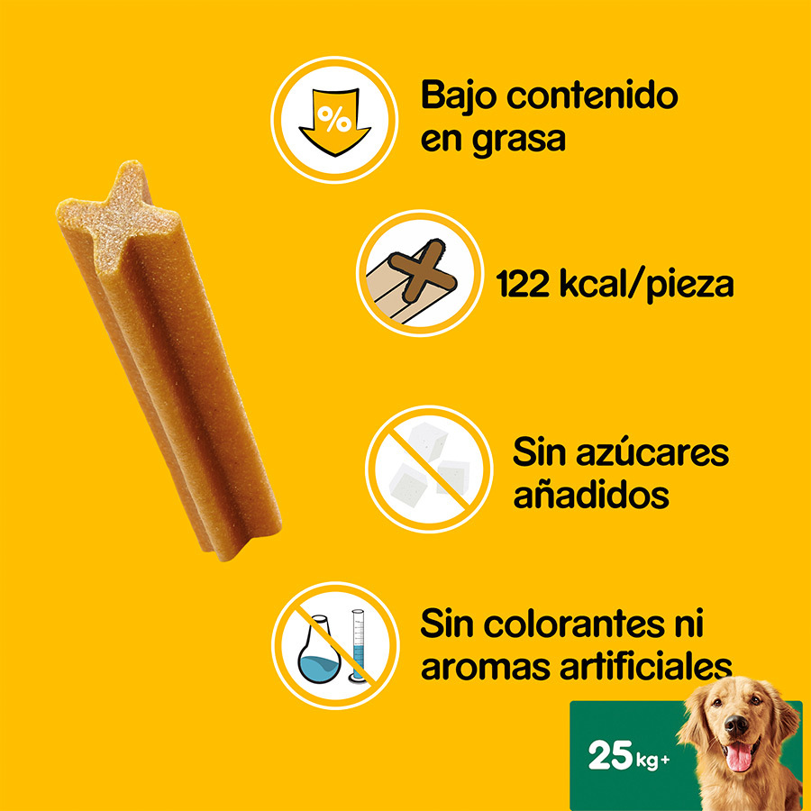 Petiscos Dentais Pedigree Dentastix para Cães de Grande Porte