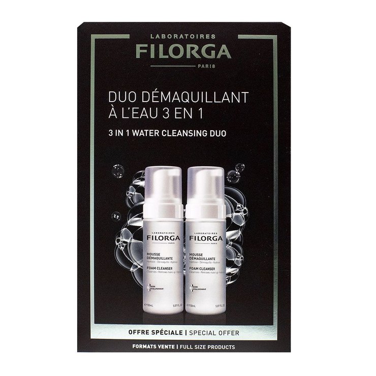 Duo démaquillant à l'eau 3en1 2x150ml