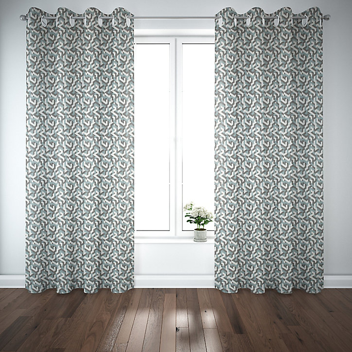 Rideau Tinui 140 x 260 aqua GoodHome
