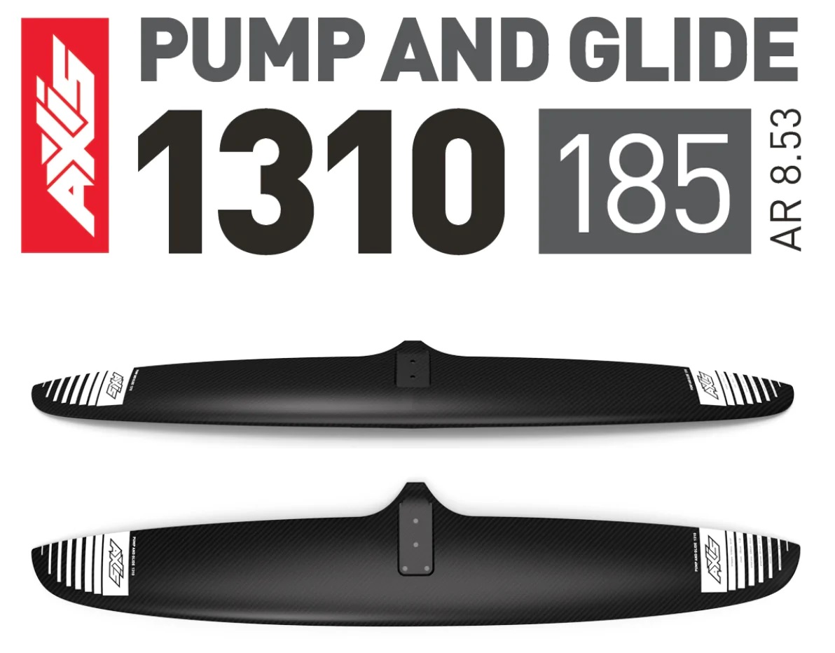AXIS Foils Aile avant PUMP AND GLIDE - PNG 850mm / 1102cm²