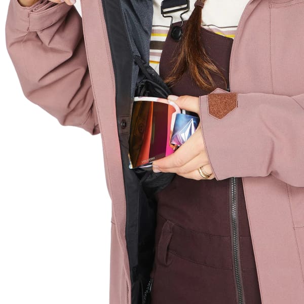 Veste snowboard VOLCOM SHADOW INS JKT W ROSEWOOD