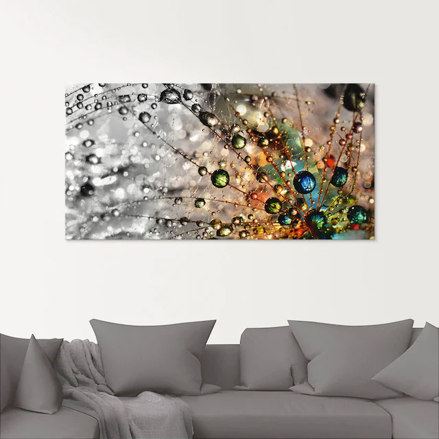 Artland Glasbild »Farbenfrohe Natur« Blumen 1 Stk. tlg. in verschiedenen Grössen