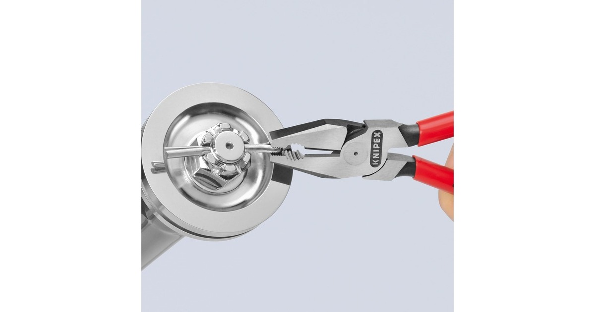 KNIPEXKracht-Kombitang 200 mm combinatietang  (Rood)