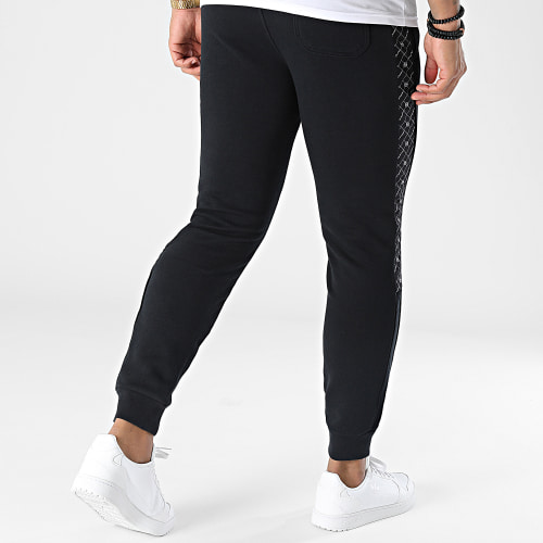 Pantalon Jogging A Bandes Diamante 39995 Noir