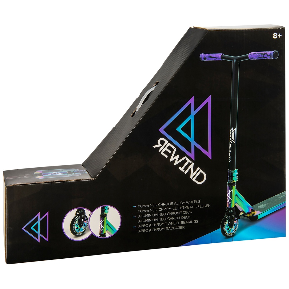 Rewind Neo Chrome Stunt Scooter