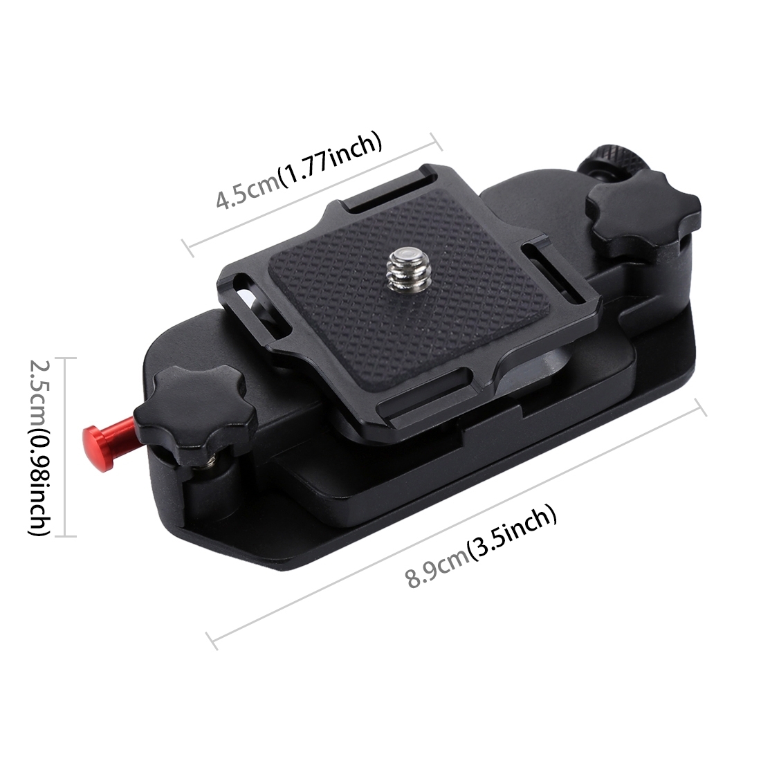 Universal Aluminium Gürtel Clip Halterung für GoPro / Kameras mit 1/4