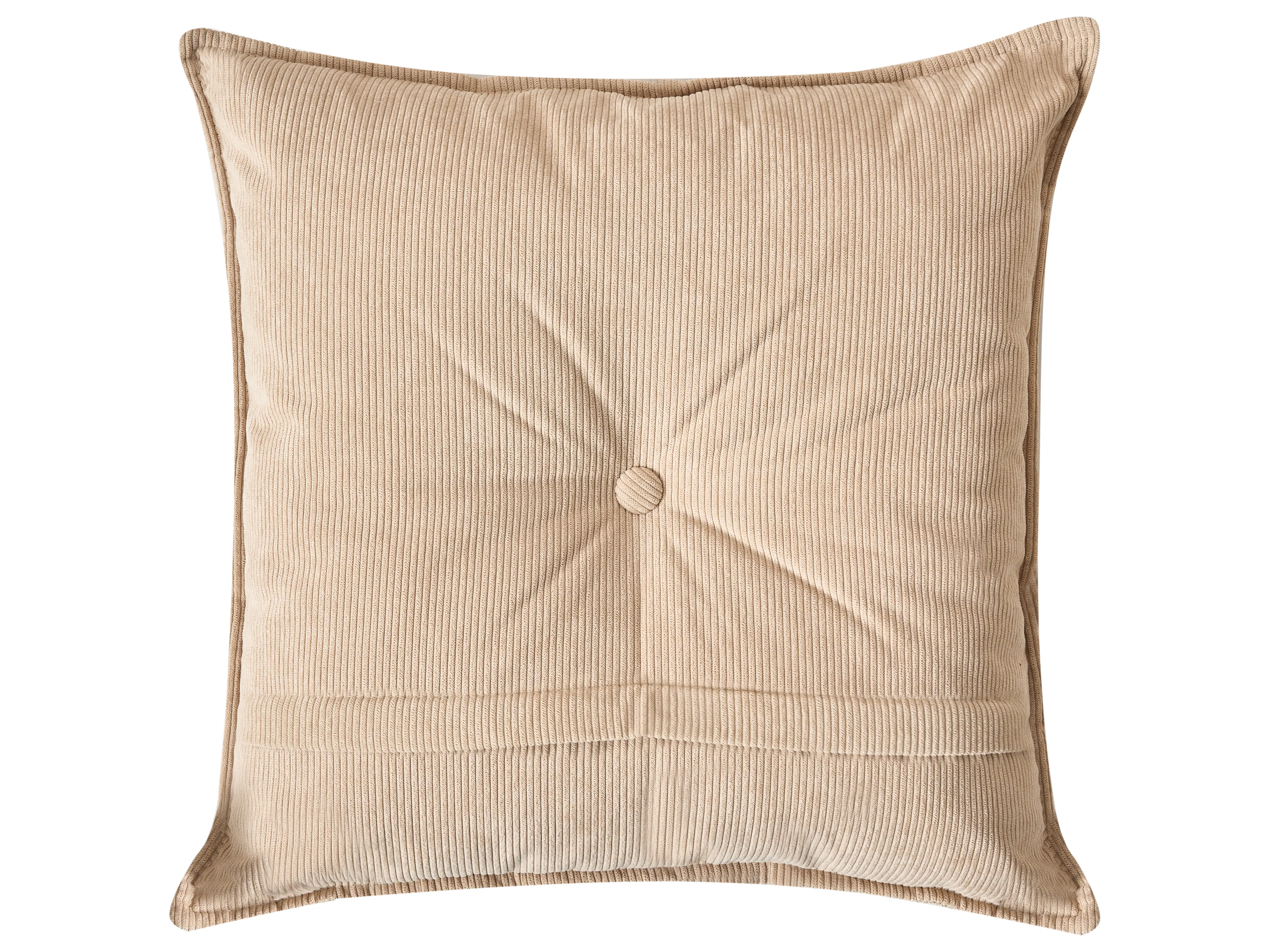 Hoekbank 3-zits DOLVA Corduroy Beige linkszijdig
