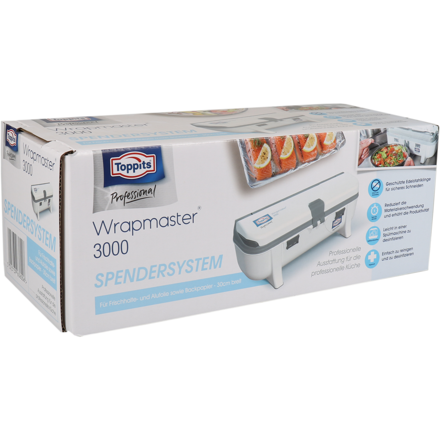 Wrapmaster dispenser, Type: WM 3000, wit/grijs