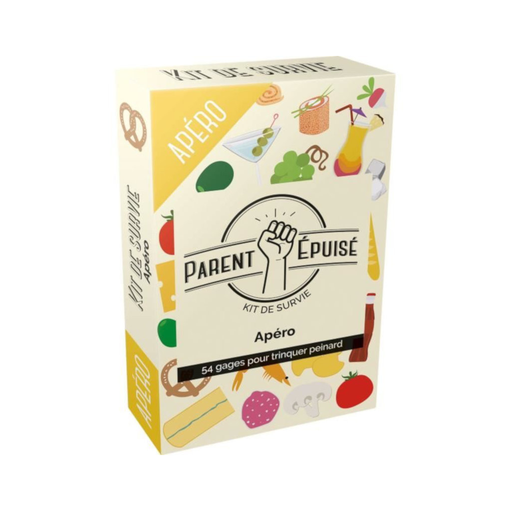 Parent Epuisé - Kit de Survie Apéro