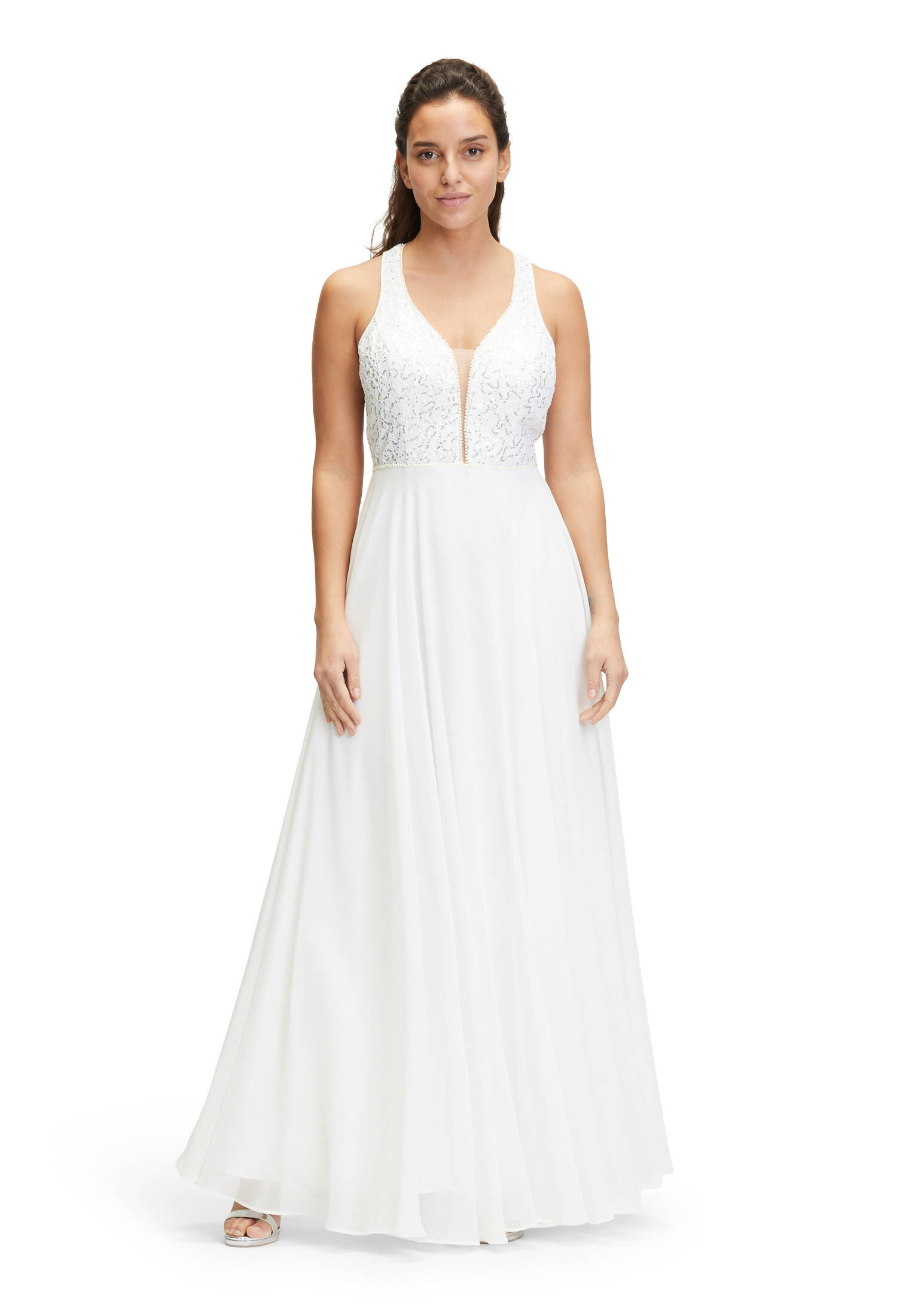 Vera Mont| Damen Abendkleid mit Pailletten