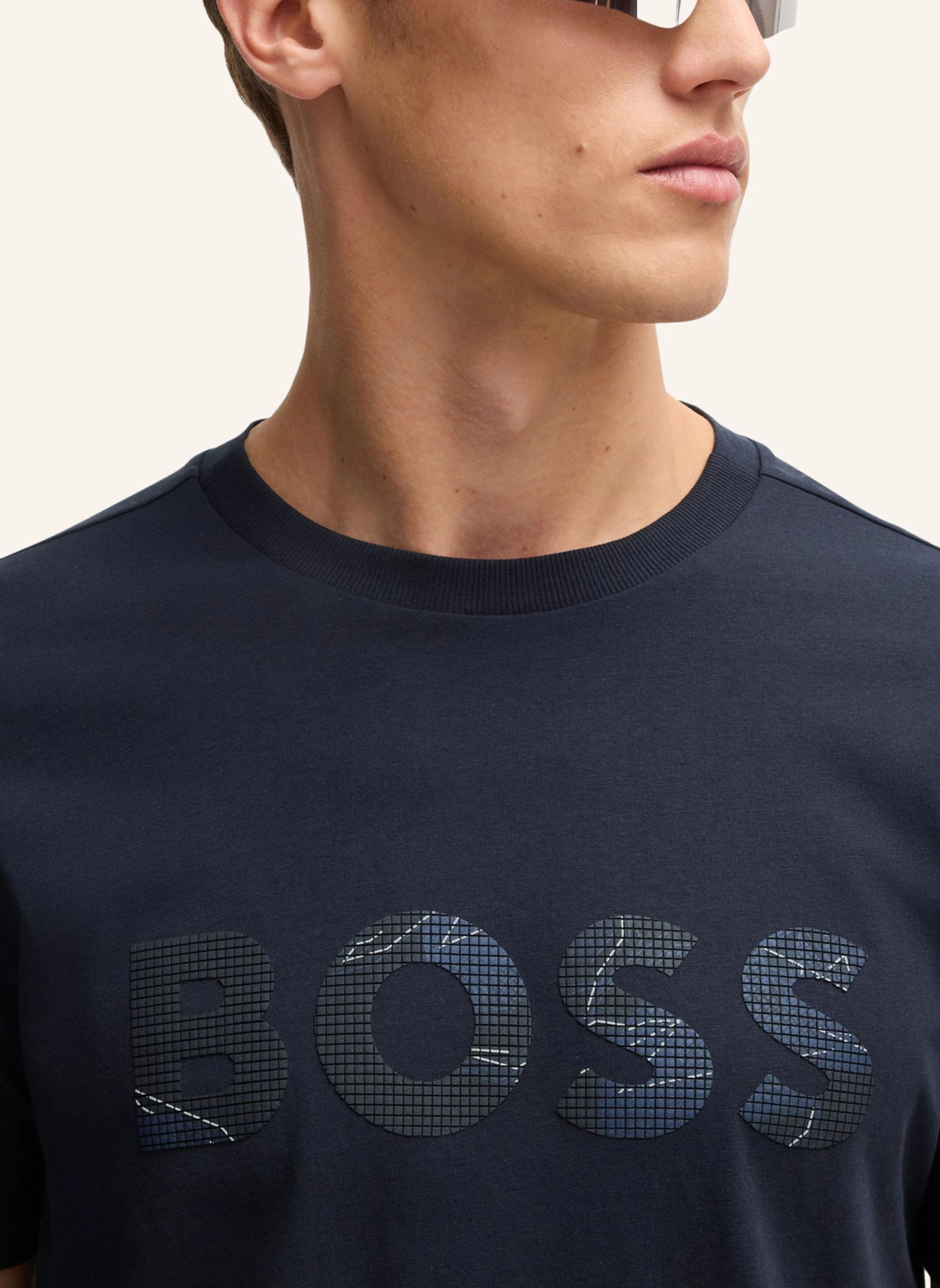 BOSS T-Shirt TEE LOGO GLAMPING Regular Fit
