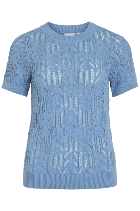 Vila blauwe dames t-shirt