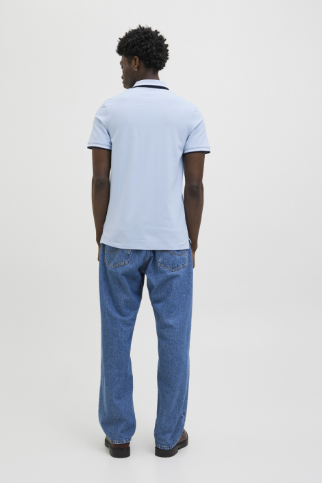 Jack & Jones blauwe heren polo