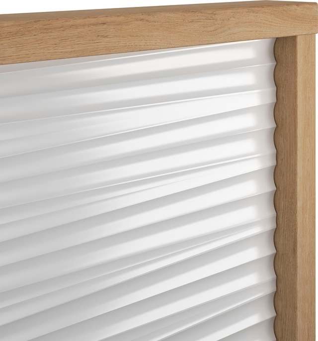 Gami Einzelbett Kopfteil mit Relief