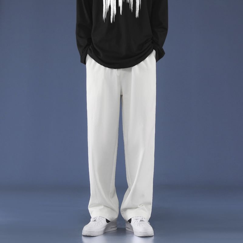 Blueforce - Hoge taille rechte broek